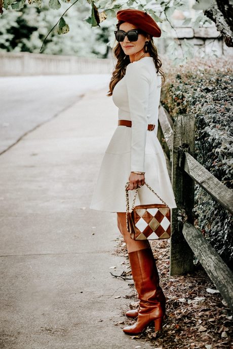 Robe blanche simple et chic