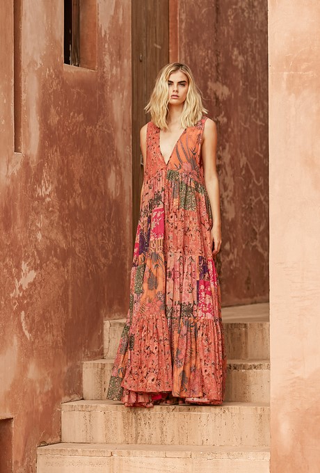 Robe multicolore chic