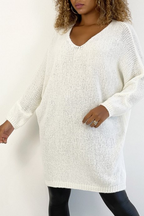 Robe oversize laine