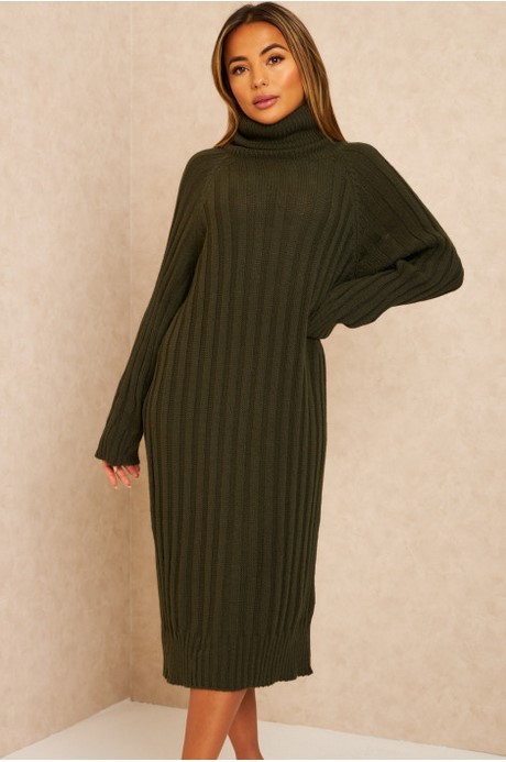 Robe pull longue large