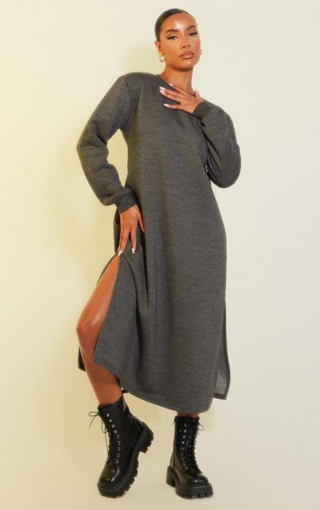 Robe pull longue large