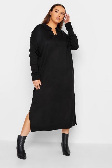 Robe pull longue large