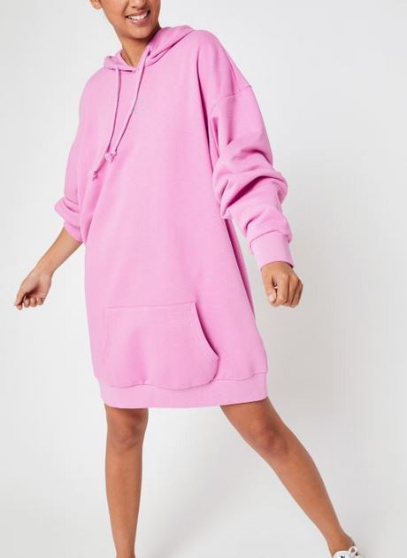 Robe sweat rose