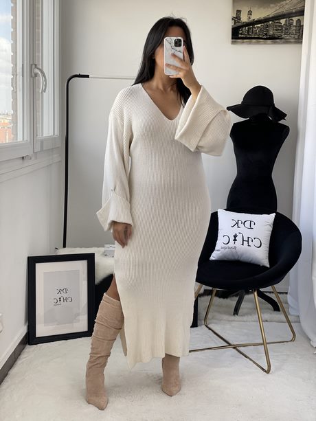 Vente robe pull