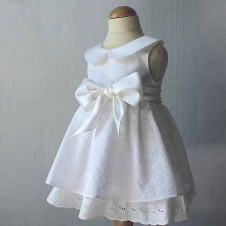 Robe baptème bébé fille