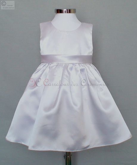 Robe blanche bébé bapteme