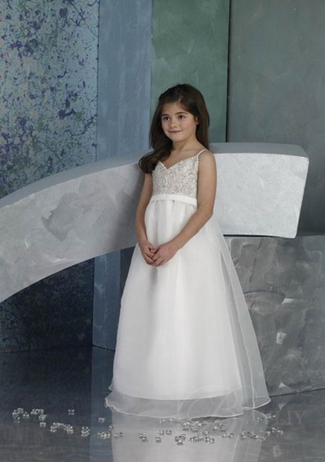Robe cortège mariage fille