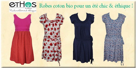 Robe ete coton