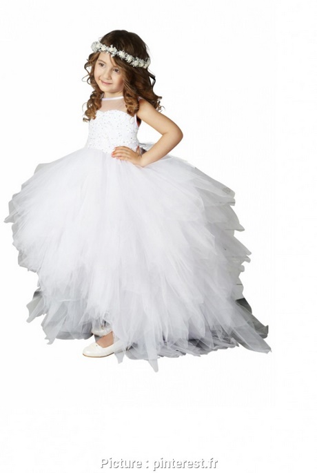 Robe blanche fille mariage