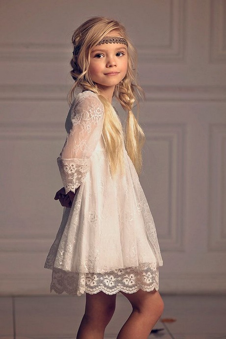 Robe blanche pour premiere communion