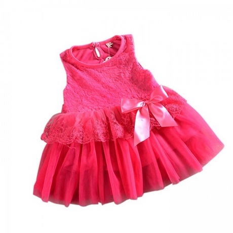 Robe ceremonie bebe rose