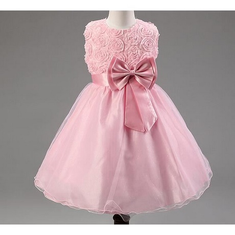 Robe ceremonie enfant rose