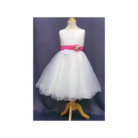 Robe ceremonie fille fushia