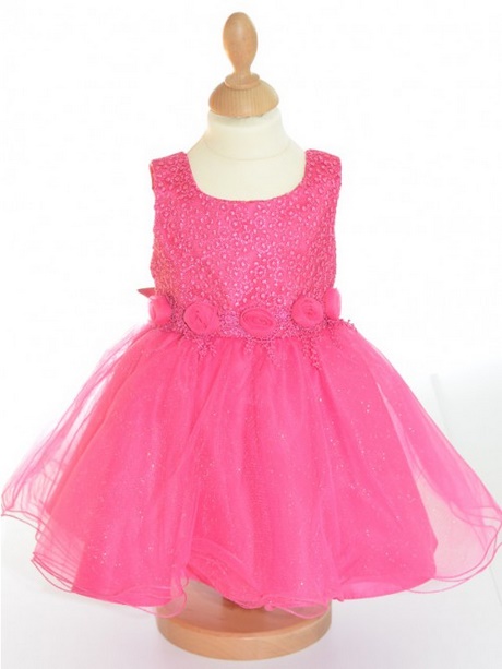 Robe ceremonie fille fushia