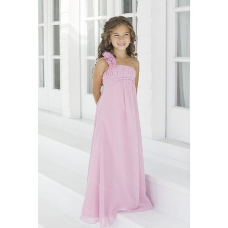 Robe ceremonie rose fille