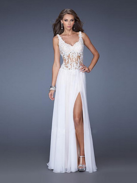 Robe de bal avec dentelle