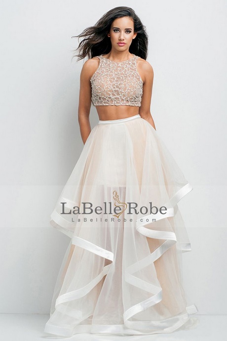 Robe de bal deux pieces