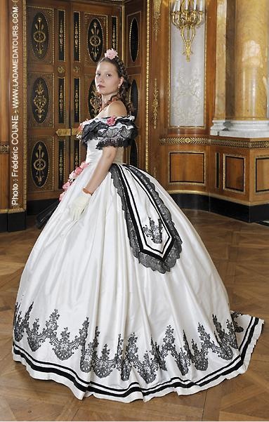 Robe de bal empire