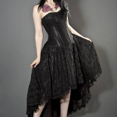 Robe de bal gothique