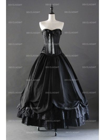 Robe de bal gothique