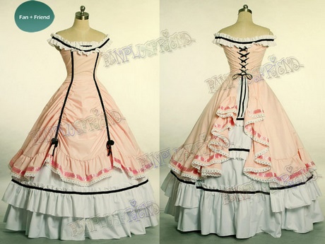 Robe de bal gothique