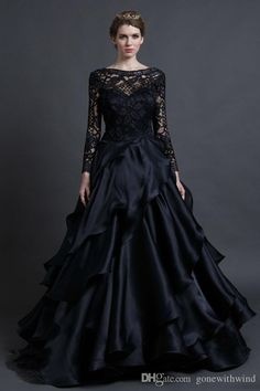 Robe de bal gothique