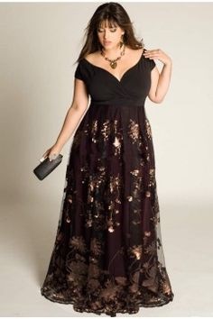 Robe de bal plus size