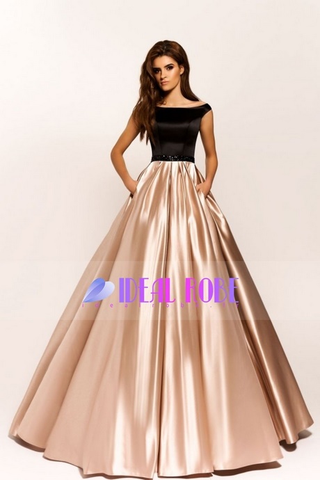 Robe de bal satin