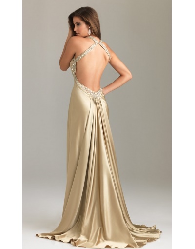 Robe de bal satin