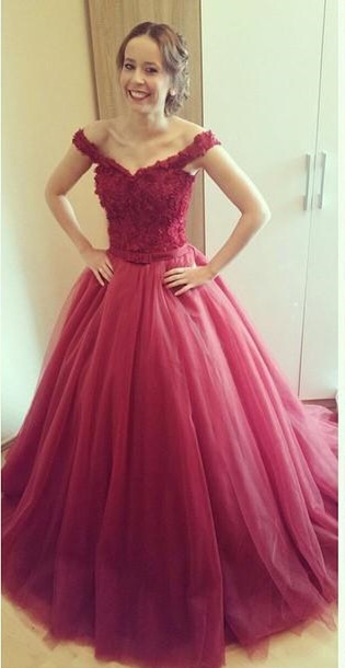 Robe de bal tulle