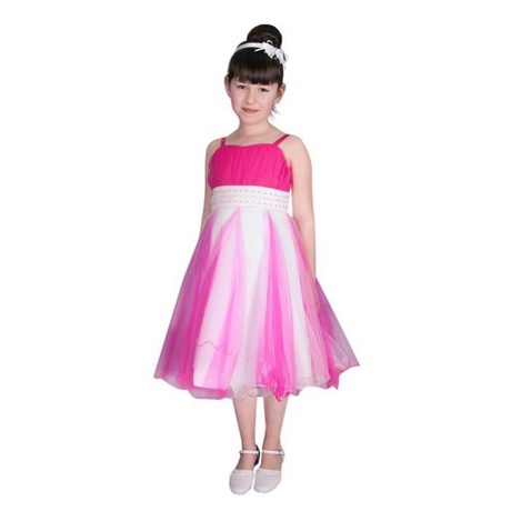 Robe de ceremonie fille fushia