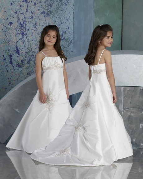 Robe de communion longue