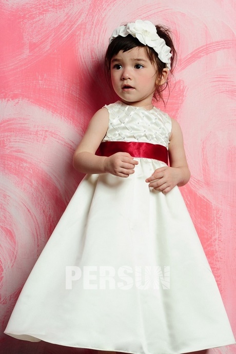 Robe de mariage pour bebe fille