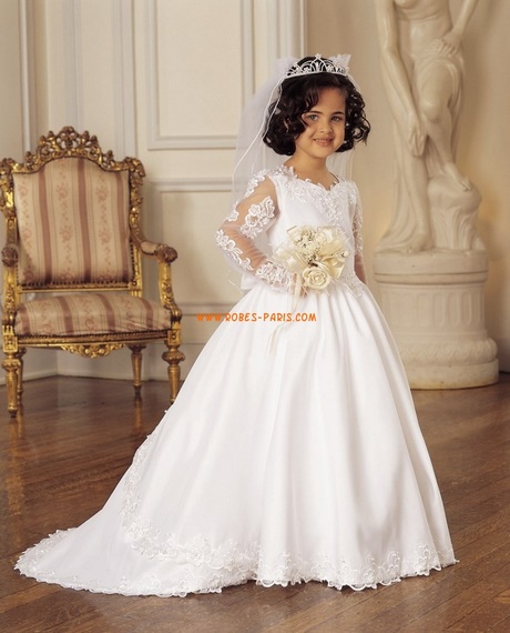 Robe de mariage pour bebe fille