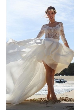 Robe de mariée pour un mariage civil