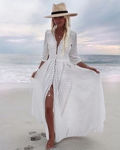 Robe fashion blanche