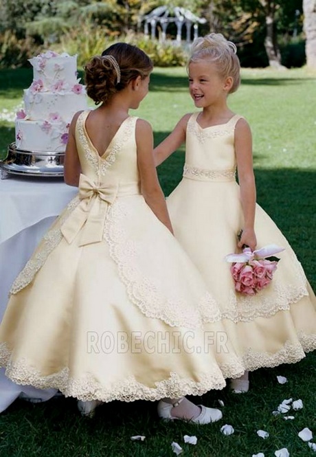 Robe fille 2 ans mariage