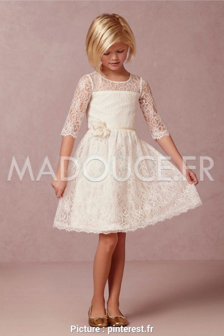 Robe fille mariage cortege