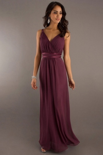 Robe longue suite mariage