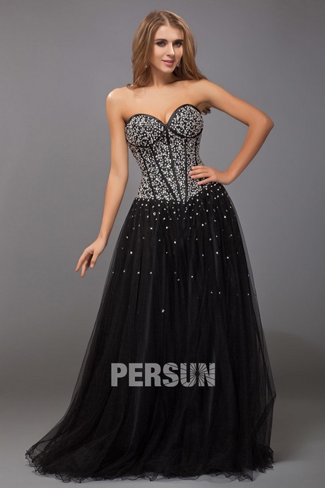 Robe noir bal