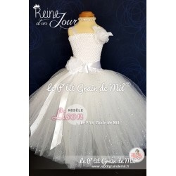 Robe princesse fille ceremonie