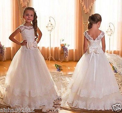 Robe princesse mariage fille