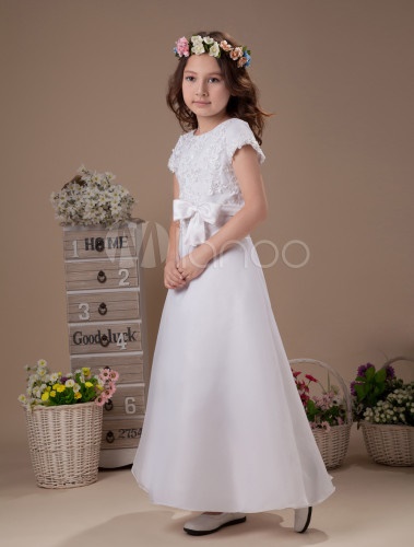 Robes de premiere communion blanche