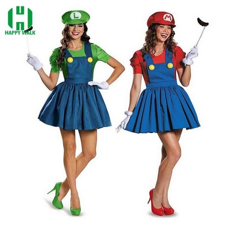 Costume mario femme