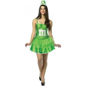 Costume vert femme