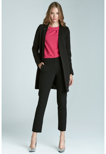 Ensemble pantalon veste longue femme