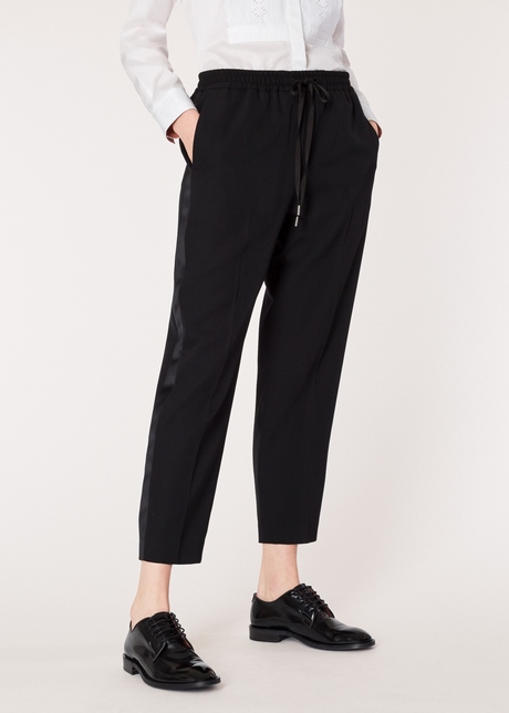 Pantalon de smoking femme