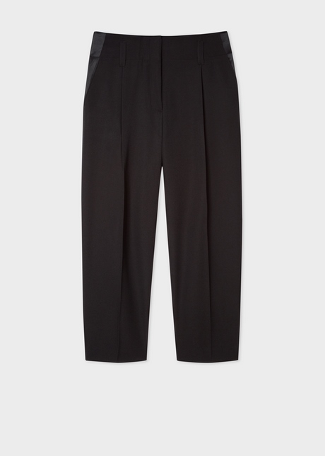 Pantalon de tailleur femme noir