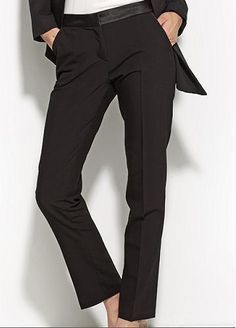 Pantalon noir costume femme