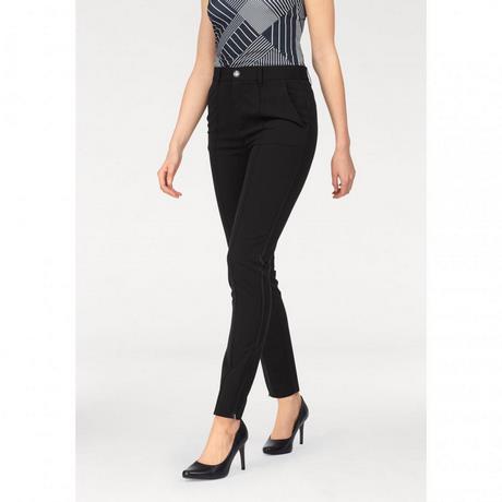 Pantalon smoking femme noir